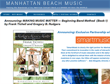 Tablet Screenshot of manhattanbeachmusic.com